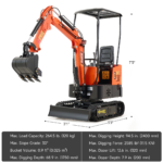 AX-12B | 13.5 HP B&S Engine Mini Excavator - Image 7