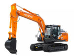 2026 Hitachi ZX160LC-7H Hydraulic link thumb, hydraulic coupler, and dig bucket included