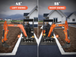 AY-25 | 25 HP Perkins Diesel Engine 2.5 Ton Mini Excavator with Swing Boom & Adjustable Speed - Image 13