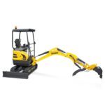 MechMaxx Mini Compact Excavator with Kubota D902 Engine, 95" Max Digging Depth, 4190 lb Operating Weight, Model MEC17PRO - Image 14