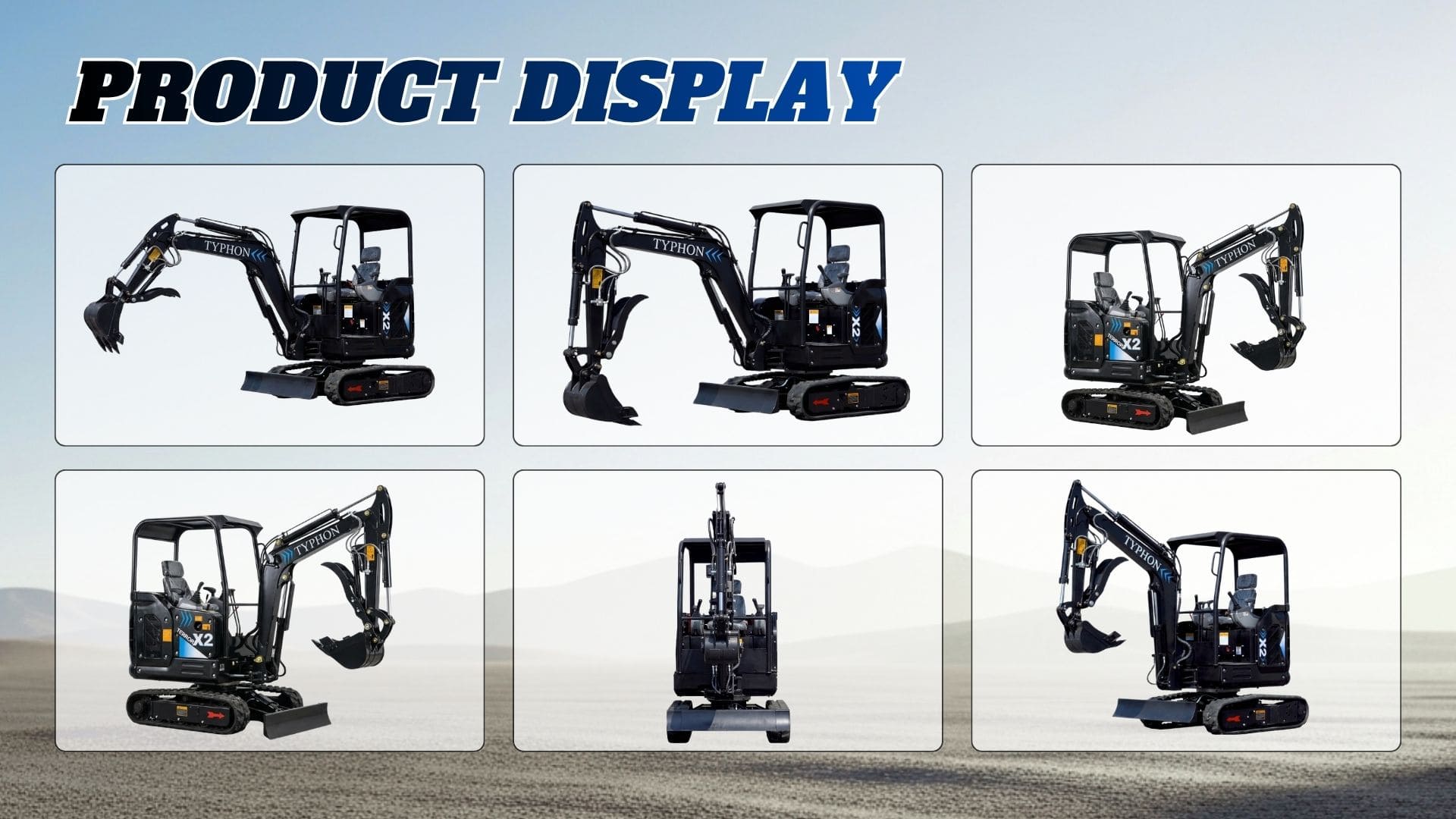 Typhon Terror X2 Max Mini Excavator
