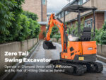 AX-17 | 23 HP B&S Engine 1.6 Ton Mini Excavator with Swing Boom - Image 9