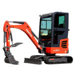 2 Ton Pro Mini Excavator with 16HP Kubota Engine & Enclosed Cab | HUAYEE HY20C - Image 5