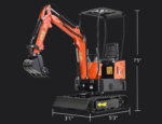 AX-12B | 13.5 HP B&S Engine Mini Excavator - Image 11
