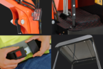 AX-16C | 23 HP B&S Engine Mini Excavator with Swing Boom - Image 20