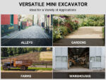 AX-16C | 23 HP B&S Engine Mini Excavator with Swing Boom - Image 10