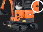 AX-17 | 23 HP B&S Engine 1.6 Ton Mini Excavator with Swing Boom - Image 11