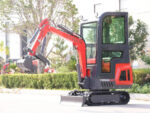 TYPHON TERROR ONE Mini Excavator – 1.1 Ton Trench Digger with Cabin, Hydraulic Thumb Clip, Hydraulic Oil Cooler, 13.5hp B&S Engine USA - Image 5