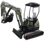 TYPHON TERROR XXV 2.5 Ton Mini Excavator KUBOTA Diesel Engine USA