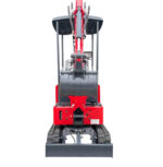 TYPHON TERROR ONE STORM 1 Ton Mini Excavator Trench Digger with Hydraulic Oil Cooler Canopy & Wide Bucket Ideal for Garden, Farm, Park & Road Work Digging, Drilling, Bull-Dozing - Image 3