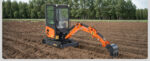 AX-17J | 23 HP B&S Engine 1.6 Ton Mini Excavator with Swing Boom & Enclosed Cab - Image 16