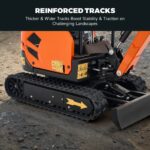 AX-17 | 23 HP B&S Engine 1.6 Ton Mini Excavator with Swing Boom - Image 5