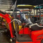 1.4 Ton, Kubota Engine Mini Excavator w/ Side Swing Boom, & Hydraulic Thumb | AGT-QK18K-C - Image 10