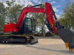 KYMRON® XH80 Pro Series Excavator with Thumb + Cab w/ AC & AM/FM Radio - Image 8