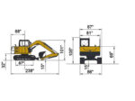 KYMRON® XH80 Pro Series Excavator with Thumb + Cab w/ AC & AM/FM Radio - Image 14