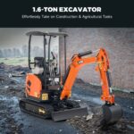 AX-17 | 23 HP B&S Engine 1.6 Ton Mini Excavator with Swing Boom - Image 6