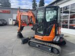 2026 Hitachi ZX35U-5N (CAB ANGLE) Angle blade, cab, heat, A/C, 5'8" stick, thumb, coupler, and dig bucket included - Image 2