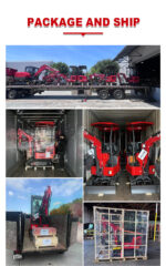 Mini Excavator with 14hp Kubota Engine | Hydraulic Thumb, Side Swing & Canopy | HUAYEE HY18B - Image 20