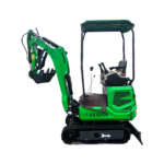 1 Ton, B&S Engine Mini Excavator w/ Hydraulic Thumb & Swing Boom | KX12-CB - Image 2