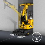 MechMaxx Mini Compact Excavator with Kubota D722 Engine, 65.7" Max Digging Depth, 2700 lb Operating Weight, Model MEC12 - Image 32
