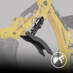 MechMaxx Mini Compact Excavator with Kubota D902 Engine, 89" Max Digging Depth, 4145 lb Operating Weight, Model MEC17 - Image 17