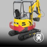 MechMaxx Mini Compact Excavator with Kubota D902 Engine, 95" Max Digging Depth, 4190 lb Operating Weight, Model MEC17PRO - Image 28