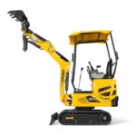 MechMaxx Mini Compact Excavator with B&S VANGUARD 408cc 14HP Engine, 65.7" Max Digging Depth, 2370 lb Operating Weight, Model MEC10 - Image 3