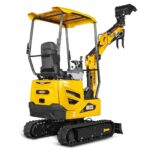 MechMaxx Mini Compact Excavator with Kubota D722 Engine, 65.7" Max Digging Depth, 2700 lb Operating Weight, Model MEC12 - Image 17