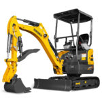 MechMaxx Mini Compact Excavator with Kubota D902 Engine, 89" Max Digging Depth, 4145 lb Operating Weight, Model MEC17 - Image 10