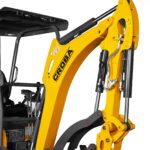 MechMaxx Mini Compact Excavator with Kubota D902 Engine, 89" Max Digging Depth, 4145 lb Operating Weight, Model MEC17 - Image 3