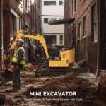 NW-12 | 13.5HP Mini Excavator B&S Engine with 6 Attachments - Image 3