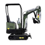TYPHON TERROR X STORM Mini Excavator 1 Ton Trench Digger with Canopy, Hydraulic Thumb Clip, Bucket USA - Image 2