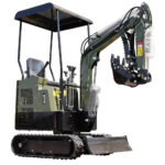 TYPHON TERROR XV STORM Mini Excavator – 1.05 Ton Trench Digger 13.5hp B&S EPA Engine USA
