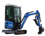 2025 4000 lb TYPHON TERROR XVII Cabin Mini Excavator Rubber Track with Kubota D902 Diesel Engine USA - Image 4