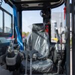 TYPHON KUVUO 4.0 four ton cabin mini excavator w Kubota D1703 Diesel engine Metal Tracks, Boom Swing, AC Heater, Hydraulic Control - Image 25