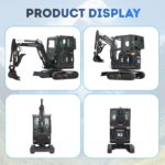 TYPHON TERROR X2 MAX 2.7 Ton Mini Excavator Powerful, Yanmar Engine, Cabin with A/C & Heater, Pilot Control, Boom Swing - Image 21