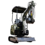TYPHON TERROR XIII Mini Excavator – 1.3 Ton Trench Digger with Canopy, Hydraulic Thumb Clip, 13.5hp B&S Engine USA - Image 2