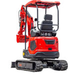 3800lbs TYRANT 17 Diesel Mini Excavator Kubota D902 Engine Side Swing w 12 attachments - Image 7