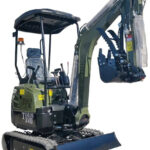 2025 4000 lb Typhon Terror XVIII Mini Excavator Rubber Track with Kubota Diesel Engine USA