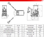 Mini Excavator with 14HP Kubota Engine & Hydraulic Thumb | HUAYEE HY16C - Image 14