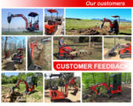 Mini Excavator with 14HP Kubota Engine & Hydraulic Thumb | HUAYEE HY16C - Image 15