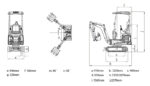 Mini Excavator with Kubota Engine & Advanced Hydraulics | HUAYEE HY14G - Image 6