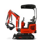 MechMaxx Mini Compact Excavator with HONDA GX390 Engine, 65.7" Max Digging Depth, 2280 lb Operating Weight, Model MEC10 - Image 15