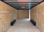 Enclosed Trailer 8.5'x24' Red - Motorcycle Trailer Car Truck Argo ATV Hauler Storage - Image 13