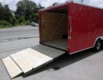 Enclosed Trailer 8.5'x24' Red - Motorcycle Trailer Car Truck Argo ATV Hauler Storage - Image 9