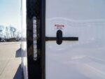 8.5x20 White V-Nose Enclosed Trailer with Blackout Pkg (2) 5,200lb Axles - Image 10