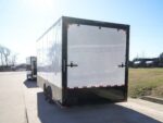 8.5x20 White V-Nose Enclosed Trailer with Blackout Pkg (2) 5,200lb Axles - Image 9