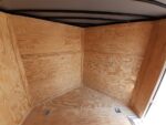 8.5x12 V-Nose Enclosed Trailer 3,500lb Axle Storage - Image 13