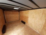 8.5x12 V-Nose Enclosed Trailer 3,500lb Axle Storage - Image 12