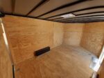 8.5x12 V-Nose Enclosed Trailer 3,500lb Axle Storage - Image 10